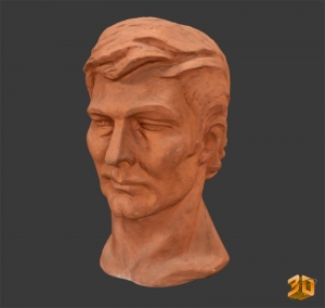 Портрет В. Дитюка, целинника