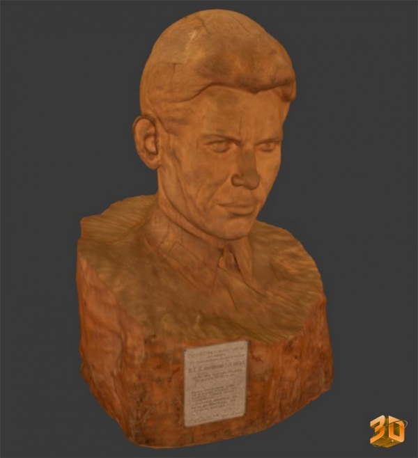 Кеңес Одағының Батыры В.Г. Клочков-Диевтің портреті